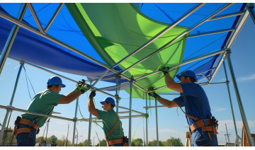 تركيب مظلات وسواتر تركيب مظلات وسواتر